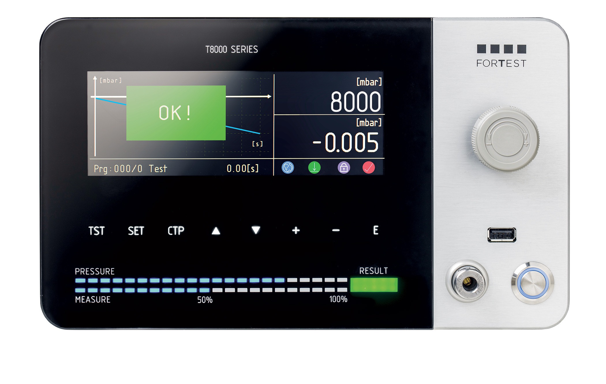 ABSOLUTE PRESSURE DECAY T8990 ForTest