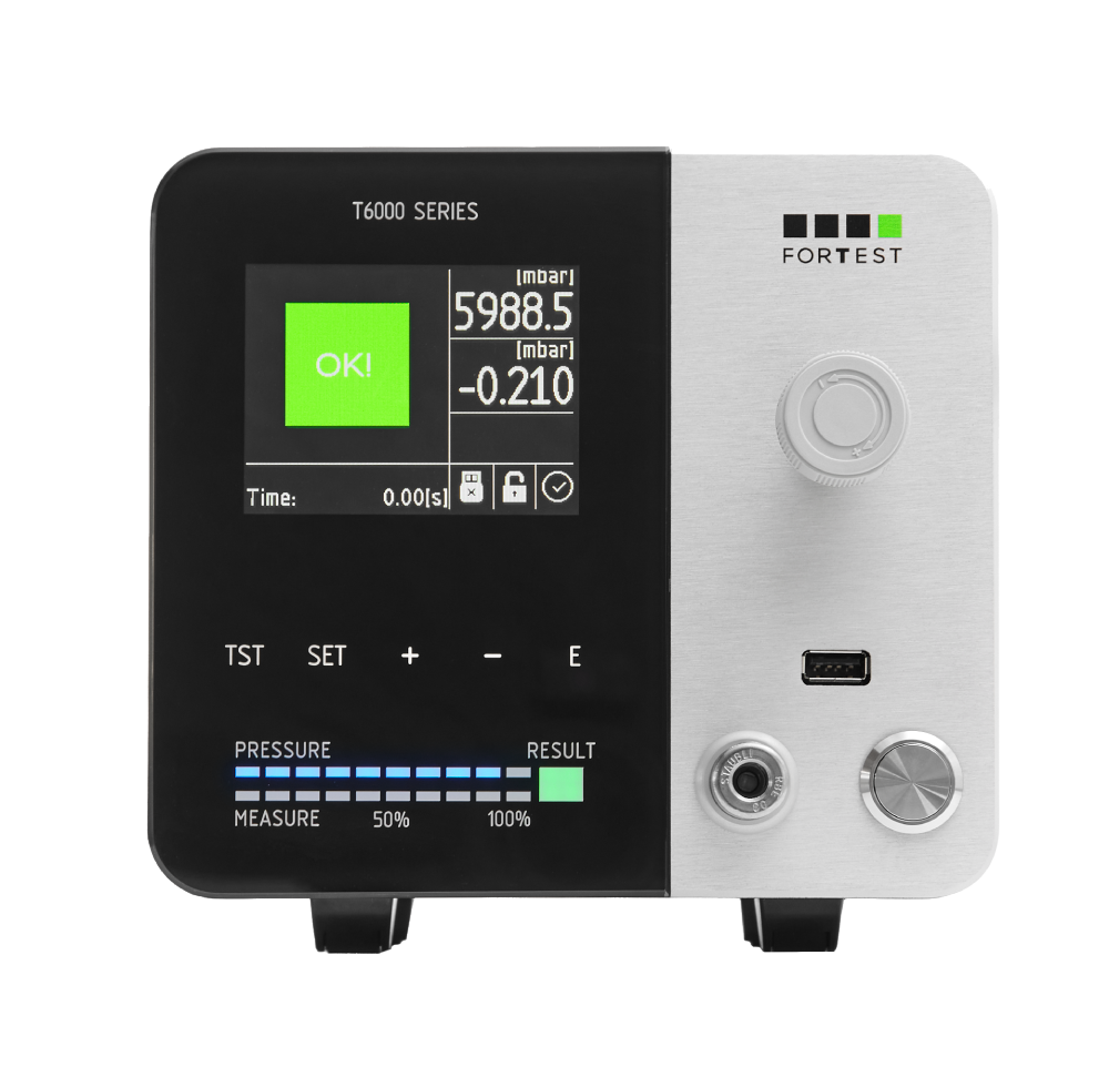 Leak Test equipment T6990 entry level front view
